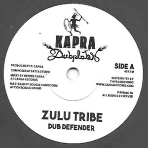 Dub Defender / Dennis Capra - Zulu Tribe / Zulu Dub