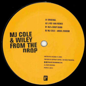 MJ Cole & Wiley - From The Drop (S. HAND GOOD+)