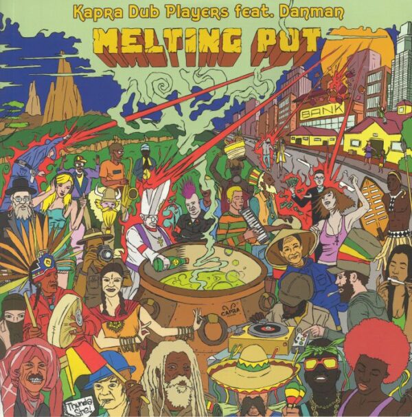 Kapra Dub Players, Dan Man, Dennis Capra, Classy Horns ‎– Melting Pot