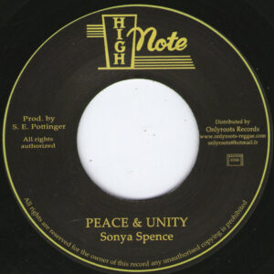 Sonya Spence ‎– Peace & Unity