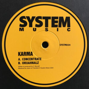 Karma ‎– Concentrate / Orijahnalz