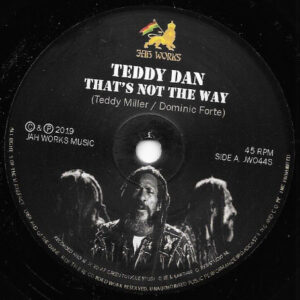 Teddy Dan  ‎– Thats Not The Way
