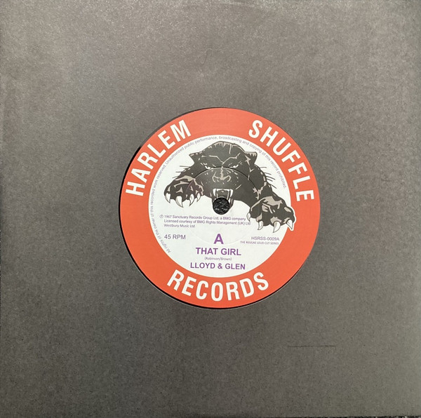 Lloyd & Glen – That Girl / You Got Me Going