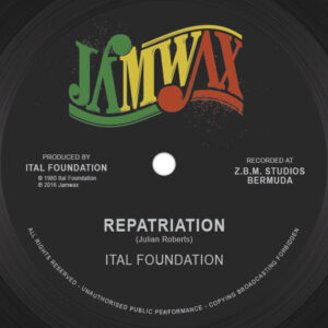 Ital Foundation – Repatriation / Blackman's Redemption
