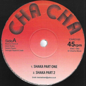 Overnight Players ‎– Shaka Part One / Kunta Kinte's Revenge