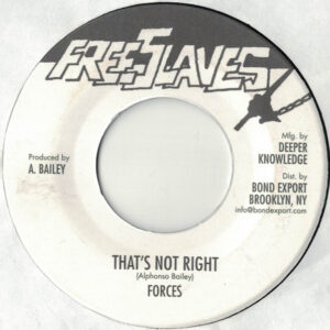Forces – That's Not Right (SECOND HAND VG)