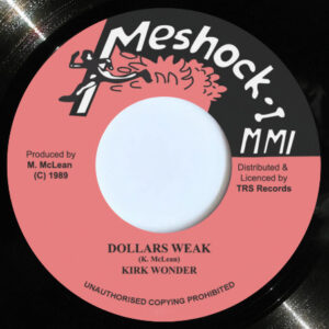 Kirk Wonder – Dollars Weak