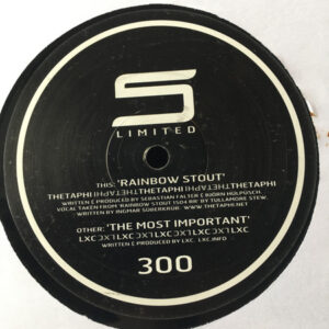 Thetaphi / LXC – Rainbow Stout / The Most Important (SECOND HAND VG+JUNGLE )