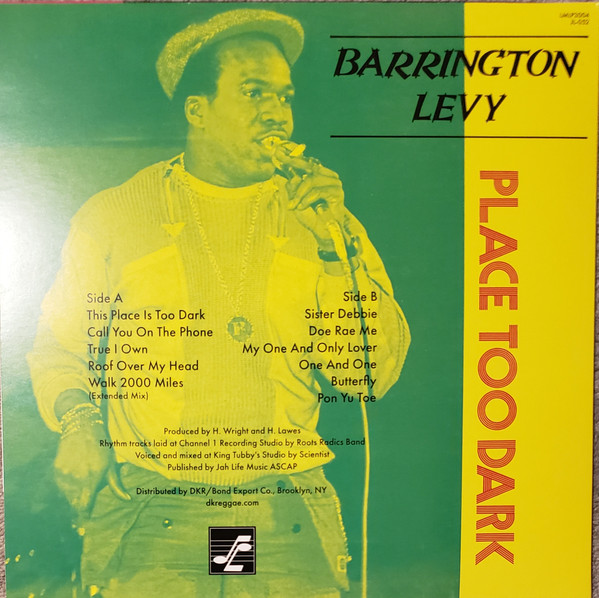 Barrington Levy – Place Too Dark - Imagen 2