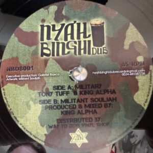 King Alpha, Tony Tuff – Military / Militant Souljah