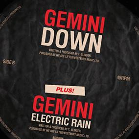 Gemini – Down / Electric Rain (SECOND HAND VG+)