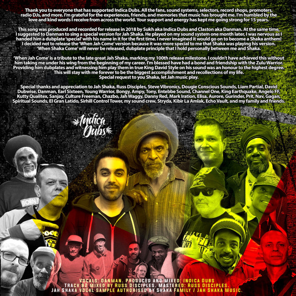 Indica Dubs & Danman* – When Jah Come - Imagen 2
