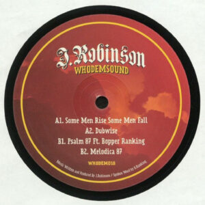 J. Robinson  / Bopper Ranking - Some Men Rise Some Men Fall / Psalms 87 (SECOND HAND GOOD+ BACK NOISE)
