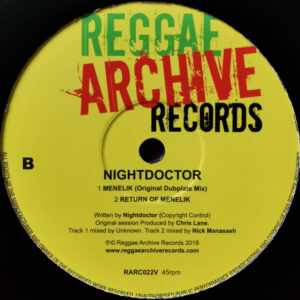 Nightdoctor - Menelik (SECOND HAND VG+)