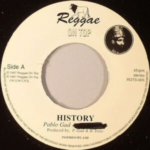 Pablo Gad ‎– History (SECOND HAND VG)