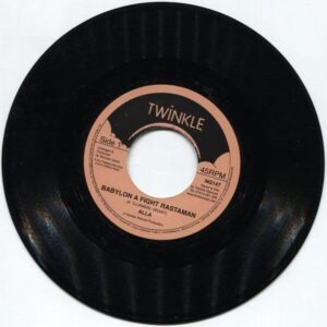 Alla  ‎– Babylon A Fight Rastaman (SECOND HAND GOOD+)