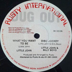 Little John & Billy Boyo ‎– What You Want To Be / Disc Jockey