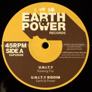 Ranking Fox, Hornsman Coyote, Earth & Power, Dub Foundry ‎– U.N.I.T.Y
