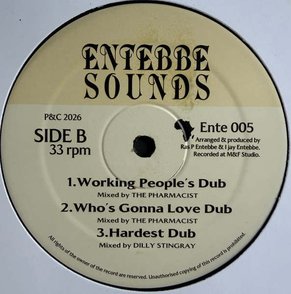 Sugar Minott, Ras Tuffy Irie, Ras Charmer – Working People's Song / Who's Gonna Love Jah / The Hardest - Imagen 2