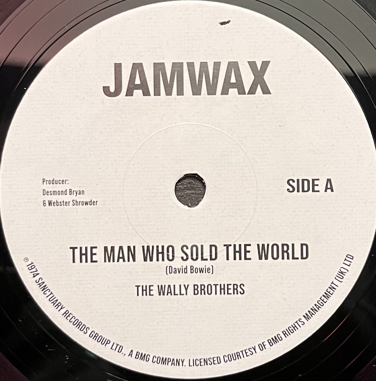 The Wally Brothers / Wally's All Satrs* – The Man Who Sold The World / The Man Who Sold The World (Instrumental)